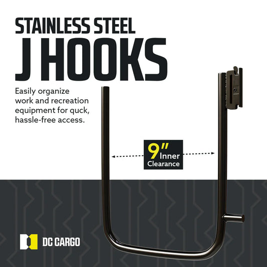 Heavy-Duty 9" E track Large U-Hanger