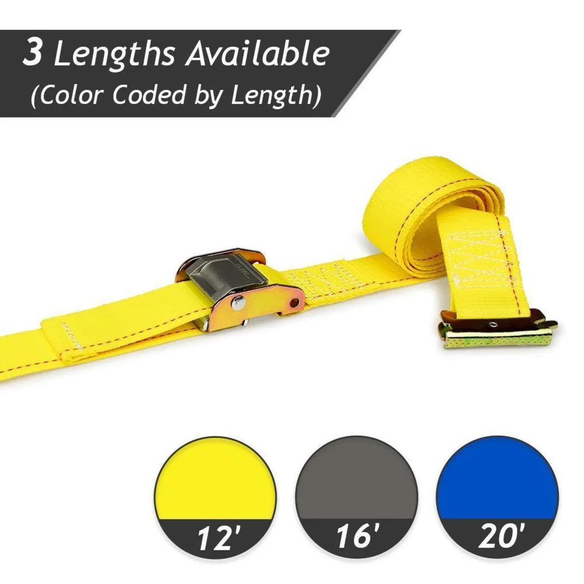 2" E track Cam Strap Tie-Down