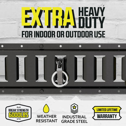 2" E-Track O-Ring Tie-Down, Heavy Duty - 2,000 lbs.