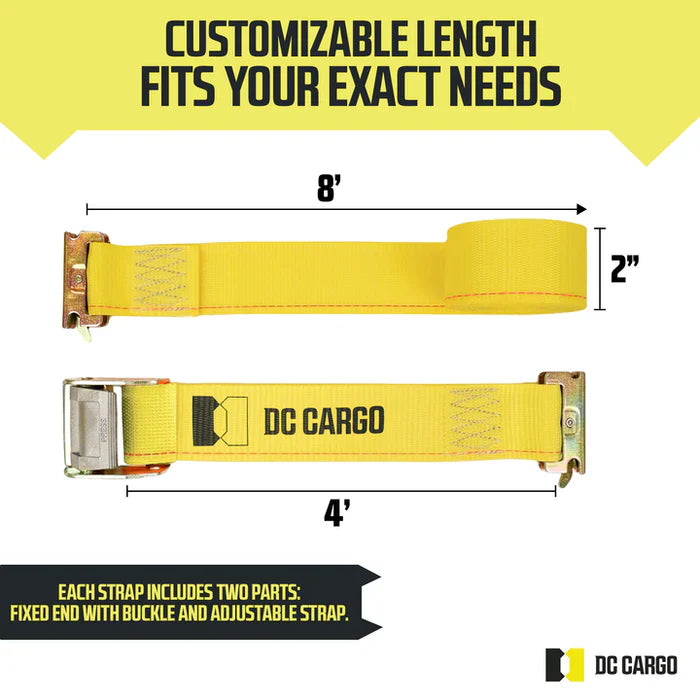 2" E track Cam Strap Tie-Down