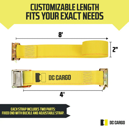 2" E track Cam Strap Tie-Down