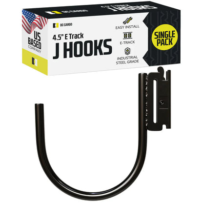 4.5" J-Hook E track Trailer Fitting