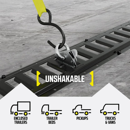 2" E-Track O-Ring Tie-Down, Heavy Duty - 2,000 lbs.